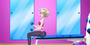 Hra - Elsa Gym Workout