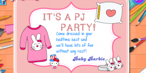 Baby Barbie Palace Pets PJ Party