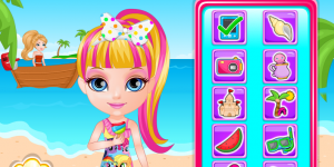 Hra - Baby Barbie Beach Slacking