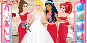 Hra - Disney Princesses Bridesmaids