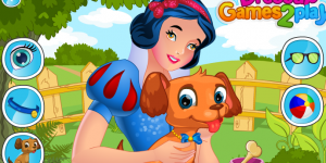 Hra - Snow White's Puppy Care