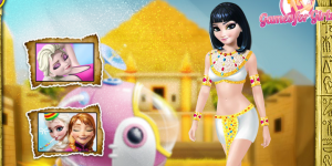 Hra - Elsa Time Travel Ancient Egypt