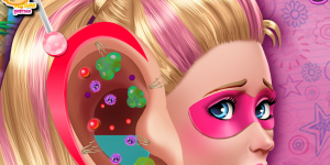 Hra - Super Barbie Ear Doctor