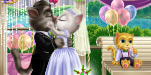 Hra - Tom & Angela Wedding Kiss