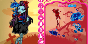 Hra - Monster High Gloom 'n Bloom Jane Boolittle