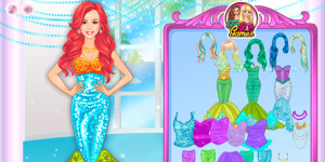 Hra - Princess Ariel Dress Up