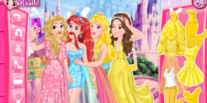 Hra - Disney Princess Selfie