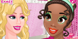 Hra - Barbie's Royal Makeup Studio