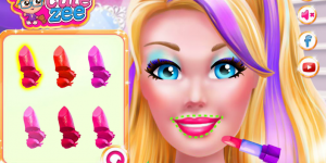 Super Barbie Hair and Makeup