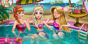 Hra - Princess Pool Party