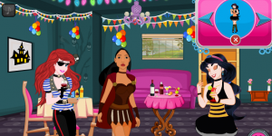 Hra - Princess Halloween Party Room Decor