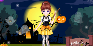 Hra - Happy Halloween Girl