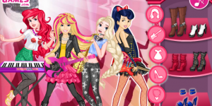Hra - Barbie in Disney Rock Band