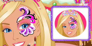 Hra - Barbie Magical Face Painting