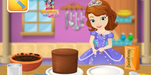 Hra - Sofia Cooking Princess Cake