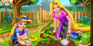 Hra - Rapunzel Mommy Gardening