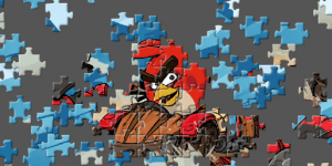 Angry Birds Race Puzzle