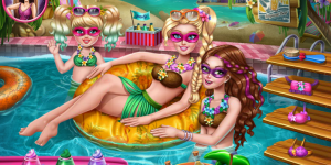 Hra - Super Barbie Pool Party