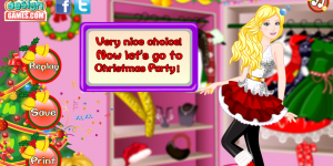 Hra - Barbie Christmas Shopping Spree