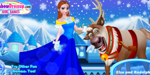 Hra - Rudolph And Elsa In The Frozen Forest