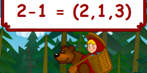 Hra - Máša a medvěd: Počítání