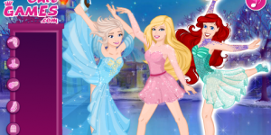 Hra - Barbie Skating With Princesses
