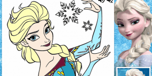 Hra - Elsa Coloring