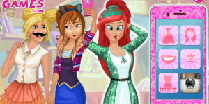 Hra - Princesses vs Villains Selfie Challenge