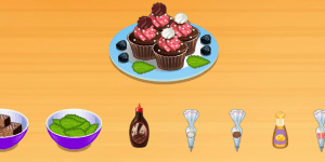 Hra - Chocolate Cupcakes: Sara's Cooking Class