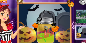 Hra - Betsy's Crafts Halloween Candle Jar