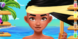 Hra - Polynesian Princess Real Haircuts