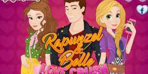 Hra - Rapunzel and Belle Love Crush