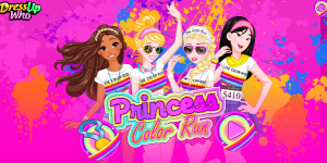 Hra - Princess Color Run
