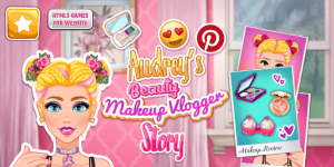 Hra - Audrey's Beauty Makeup Vlogger Story