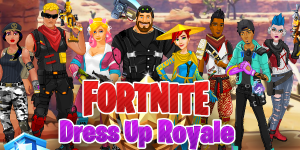 Hra - Fortnite Dress Up Royale