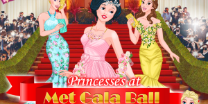 Hra - Princesses At Met Gala Ball
