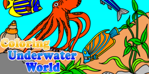 Hra - Coloring Underwater World