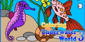 Hra - Coloring Underwater World 3