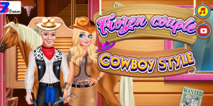 Hra - Frozen Couple Cowboy Style