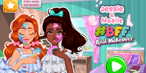 Hra - Jessie and Noelle's BFF Real Makeover