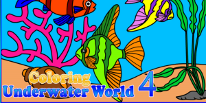 Hra - Coloring Underwater Wolrd 4