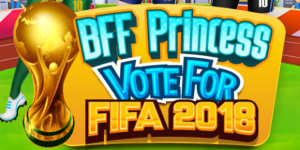 Hra - BFF Princess Vote For Fifa 2018