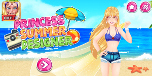 Hra - Princess Summer Designer
