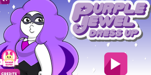 Hra - Purple Jewel Dress Up Game