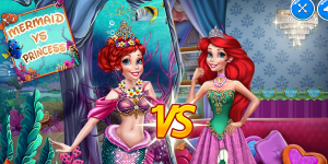 Hra - Ariel Princess vs Mermaid