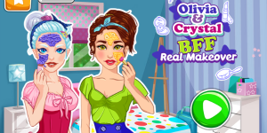 Hra - Crystal and Olivia BFF Real Makeover