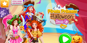 Hra - Pirate Princess Halloween Dress Up