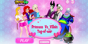 Hra - Princess vs Villains Tug Of War