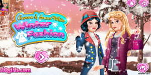 Hra - Aurora and Snow White Winter Fashion