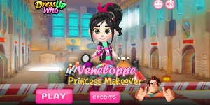 Hra - Vanellope Princess Makeover